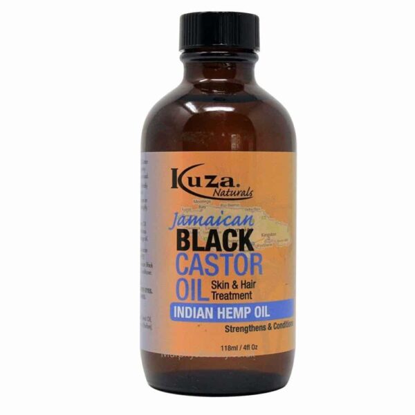 Kuza Jamaican-Black-Castor Indian-Hemp Oil
