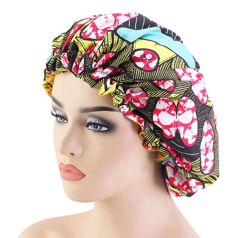 African Patterned Sleeping Bonnet | Afrosentail Beauty Store NZ