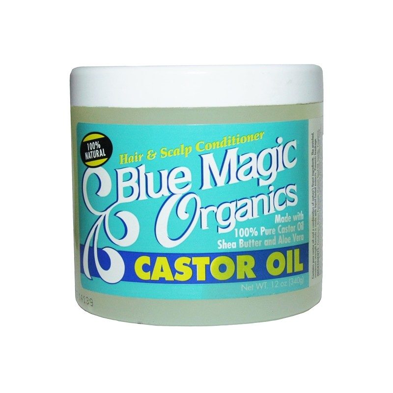 Blue Magic Organics Castor Oil Hair Scalp Conditioner 340g Afrosentail