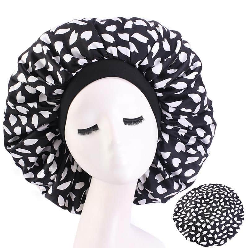Patterned Extralarge Satin Bonnet | Afrosentail Beauty Store NZ