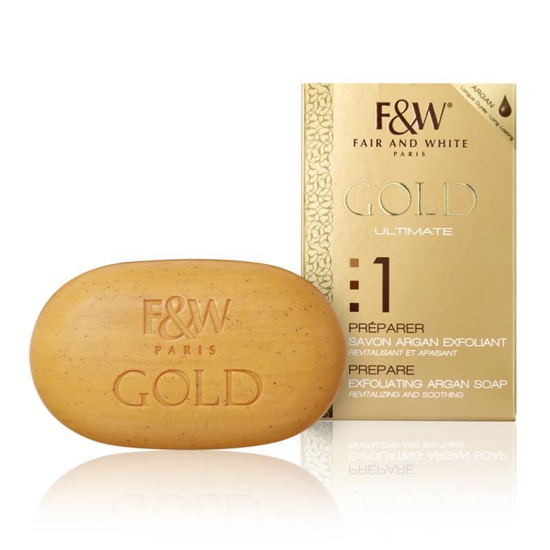 F&W Gold Exfoliating Soap
