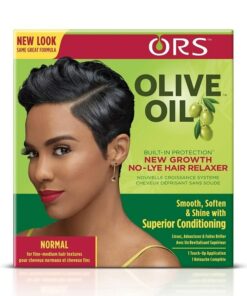 ORS Olive-Oil Relaxer-Kit-Normal for fine hair