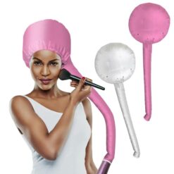 Adjustable Drawstring Portable Soft Adjustable Bonnet Hood Hair Dryer Cap
