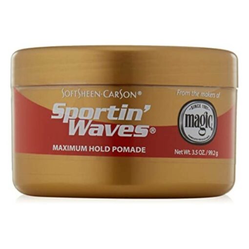 Sportin' Waves Maximum Hold-Pomade- Promotes waves and restores moisture