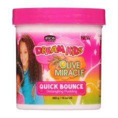 African Pride Dream Kids Olive Miracle Hair Detangling Pudding Leave In Cream