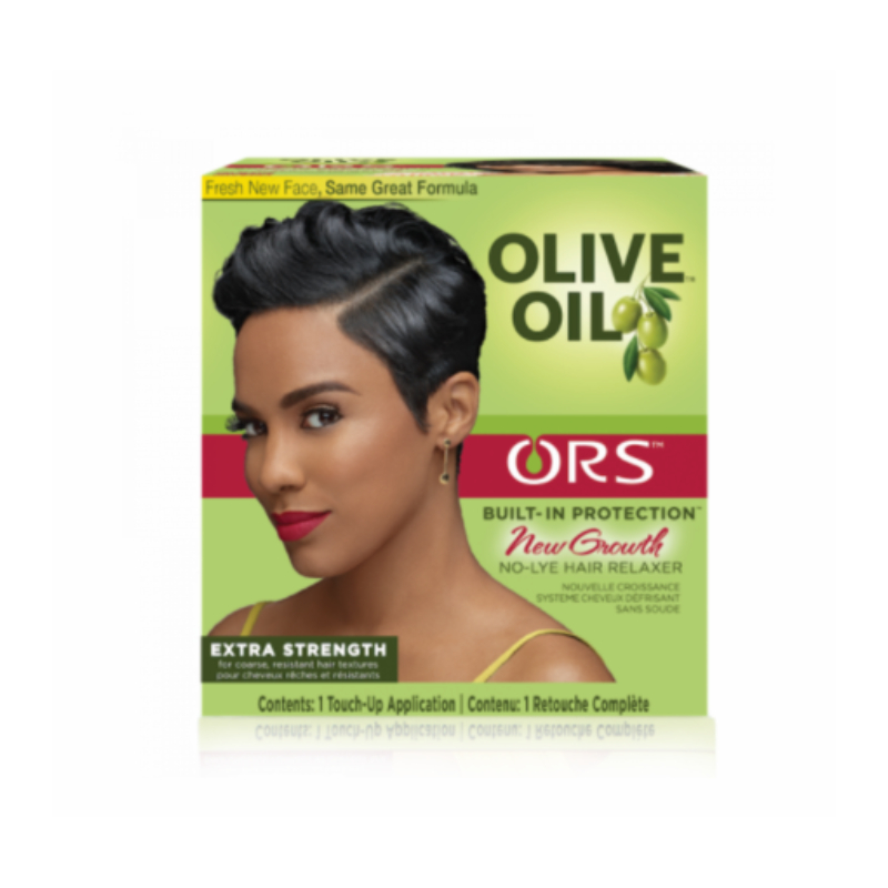 ORS Olive Oil New Growth No-Lye Hair Relaxer Kit Extra Strength