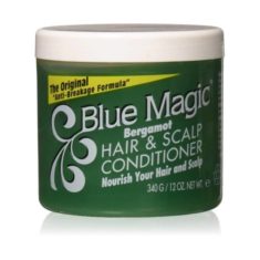 HAIR & SCALP 12oz JAR BLUE MAGIC BERGAMOT