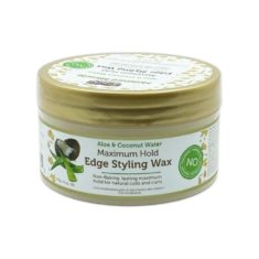 This premium wax, with a blend of Aloe & Coconut, smooths and shapes