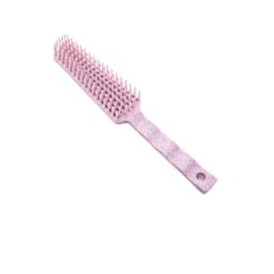 Custom Logo Women Vent Plastic Handle Scalp Massage Spare Rib Comb Curly Hair