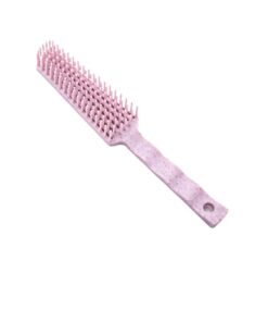 Custom Logo Women Vent Plastic Handle Scalp Massage Spare Rib Comb Curly Hair