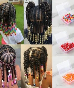 Multi-Colored Kids Hair Beads
