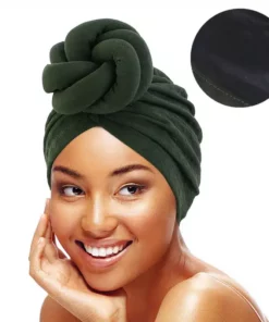 Pre-Tied Large-Size Top-Knot Turban