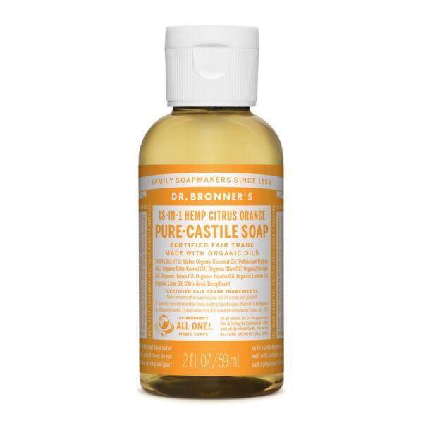 Dr-Bronner's Hemp-Citrus Pure-Castile Soap