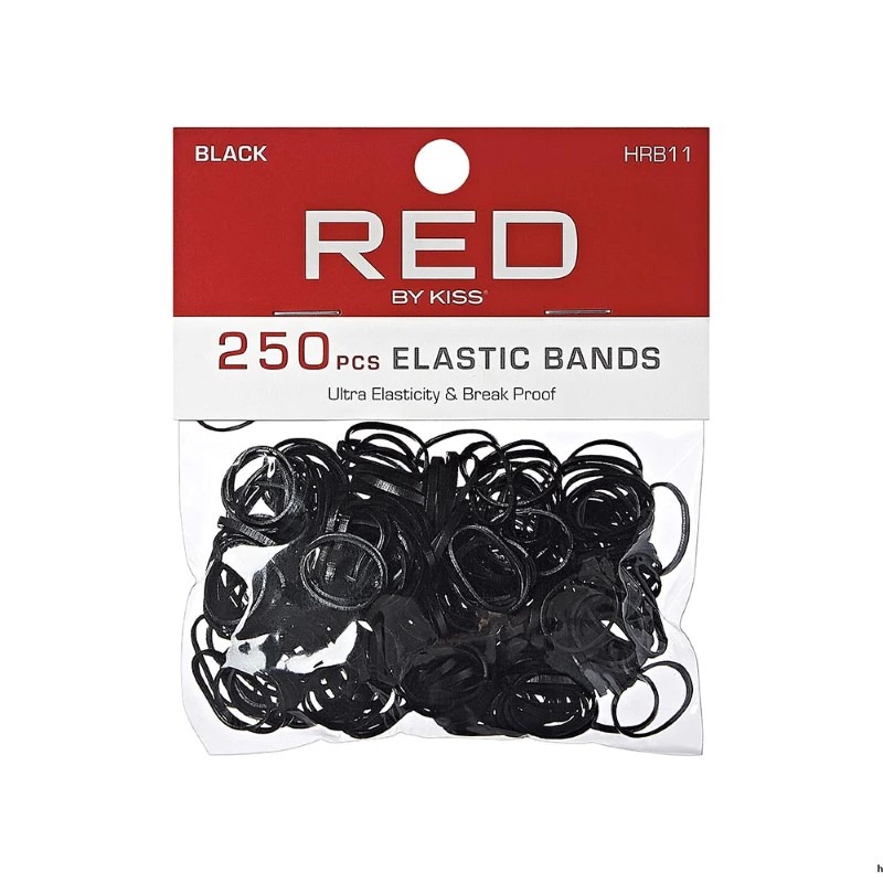 Kiss Rubber Bands- Red