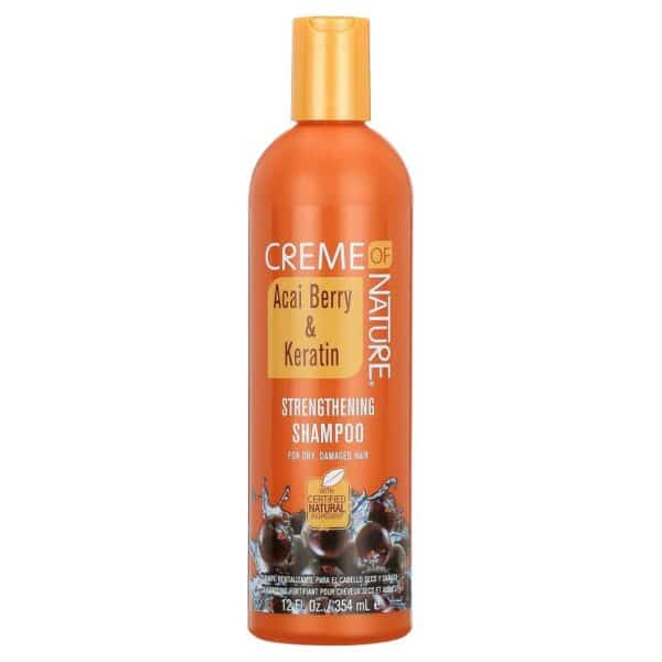 Creme-of-Nature Acai-Berry Keratin Strengthening-Shampoo