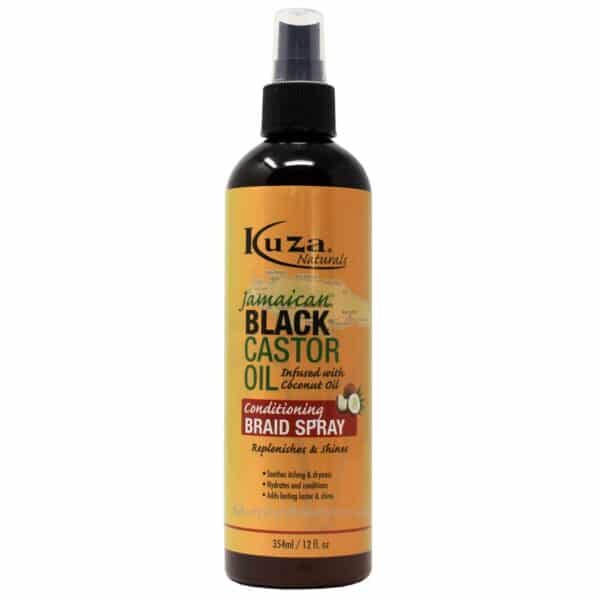Kuza Black-Castor Braid Spray