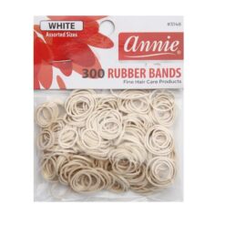 Annie White Rubber Bands